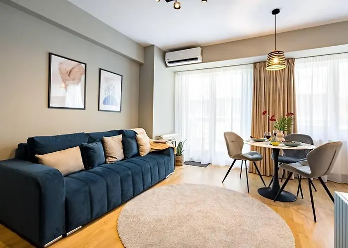 Apartament Bright 1br Flat - New Midtown Building + Terrace *