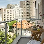 Bright 1br Flat - New Midtown Building + Terrace Апартаменти Бухарест