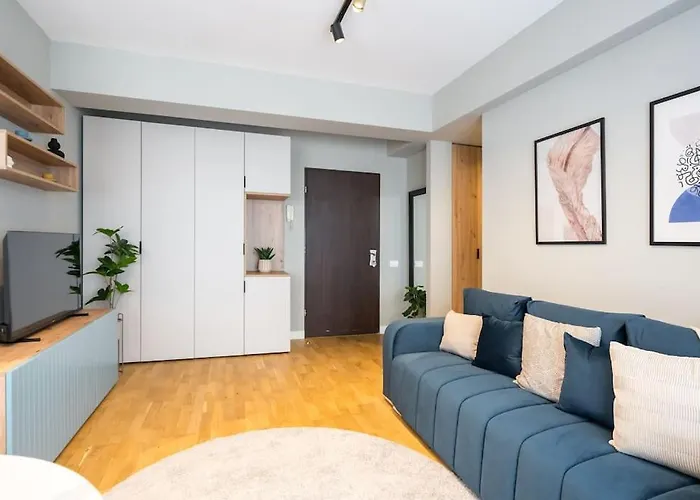 Daire Bright 1br Flat - New Midtown Building + Terrace